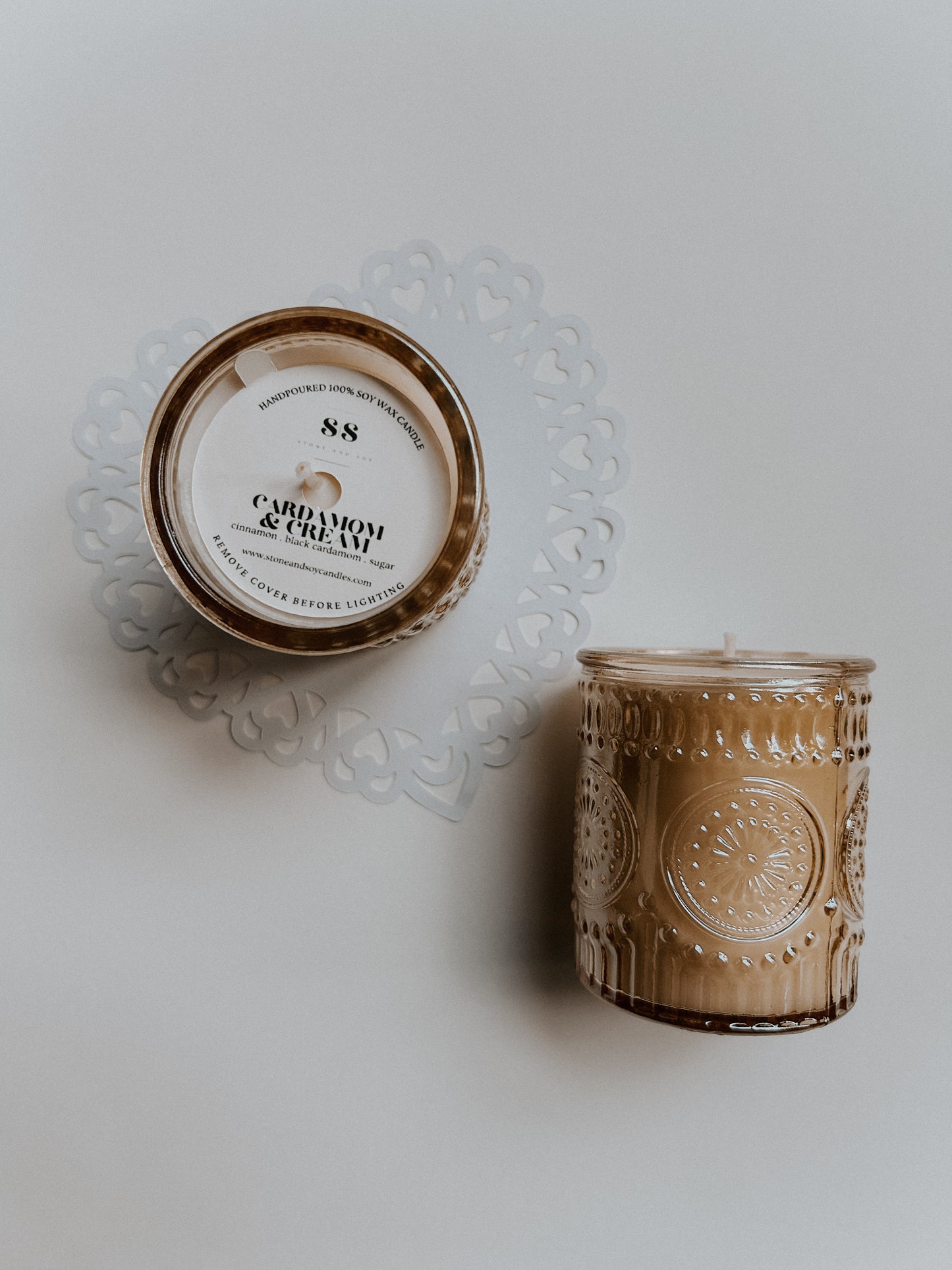 Cardamom & Cream - Vintage Votive