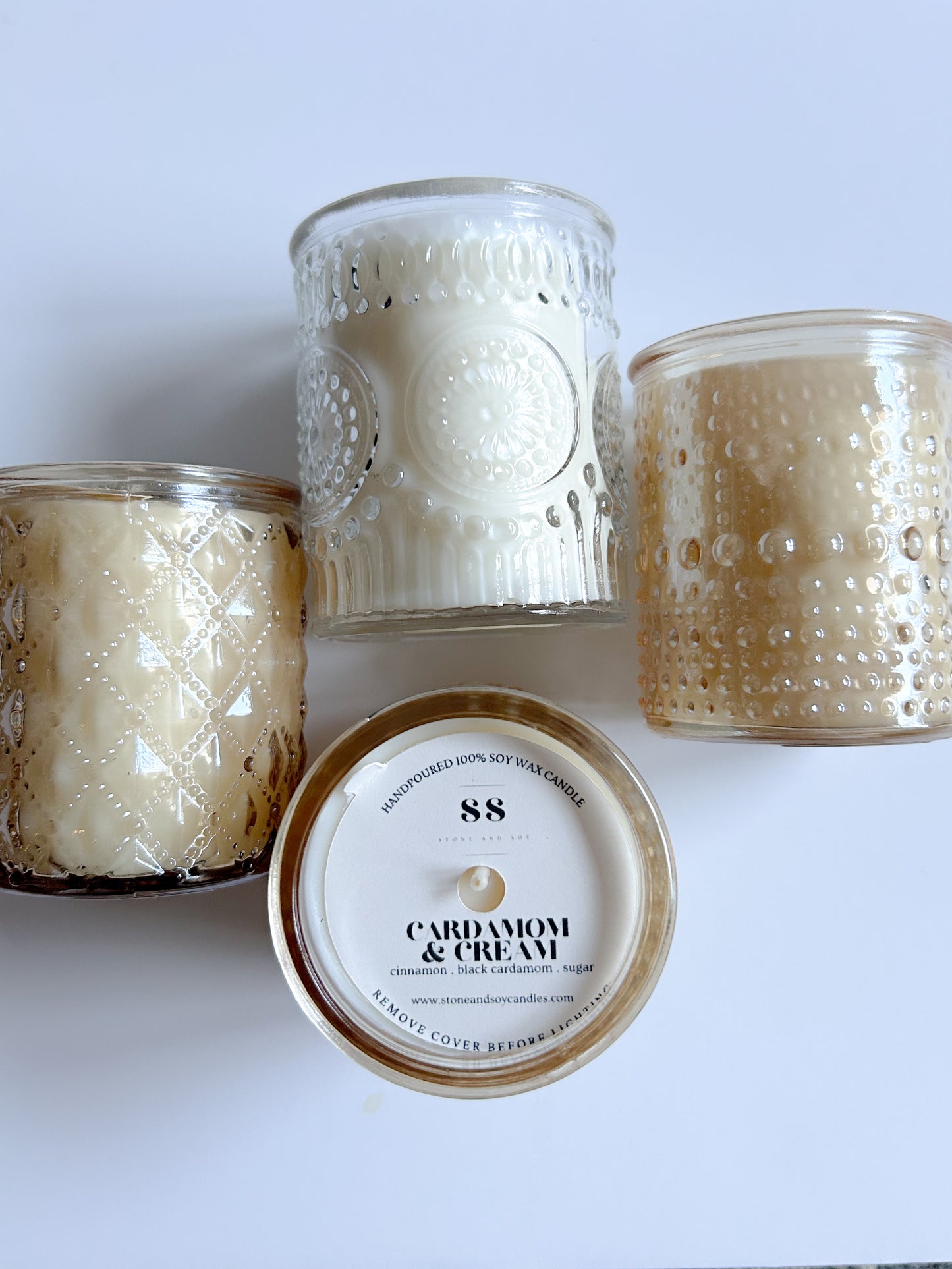 Cardamom & Cream - Vintage Votive