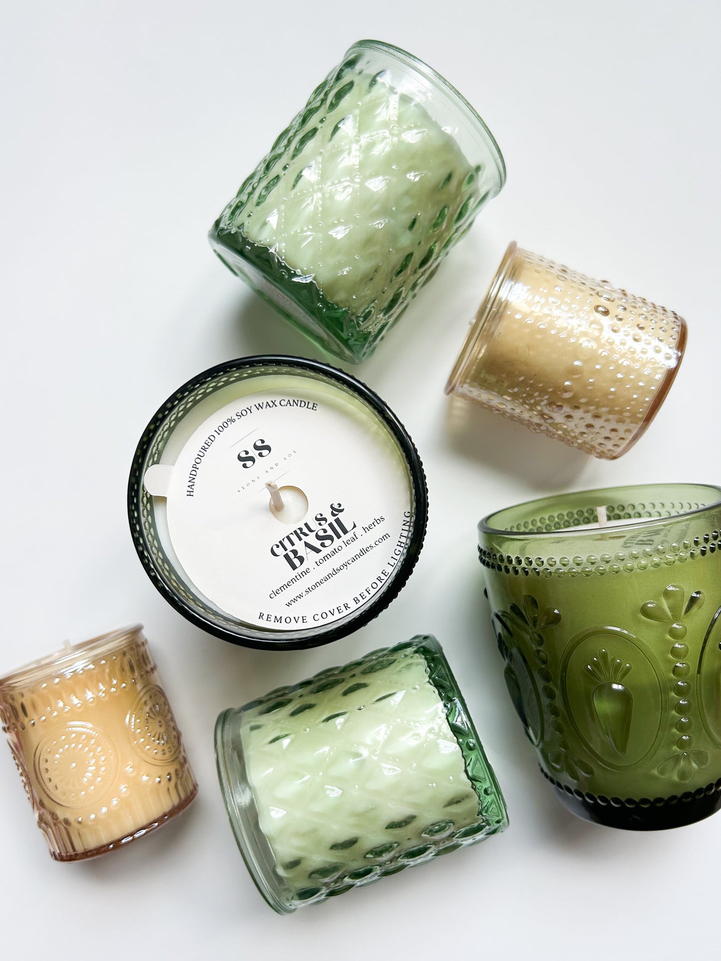 Cardamom & Cream - Vintage Votive