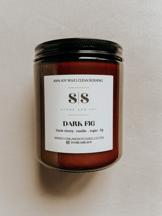 Dark Fig - Glass Jar